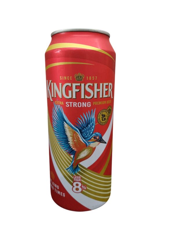 KINGFISHER EXTRA STRONG BEER 490ml